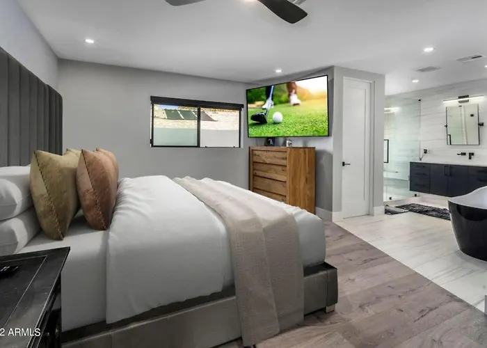 4 Bedroom With Pool And Golf Cart Near Scottsdale Ferienhaus Phoenix