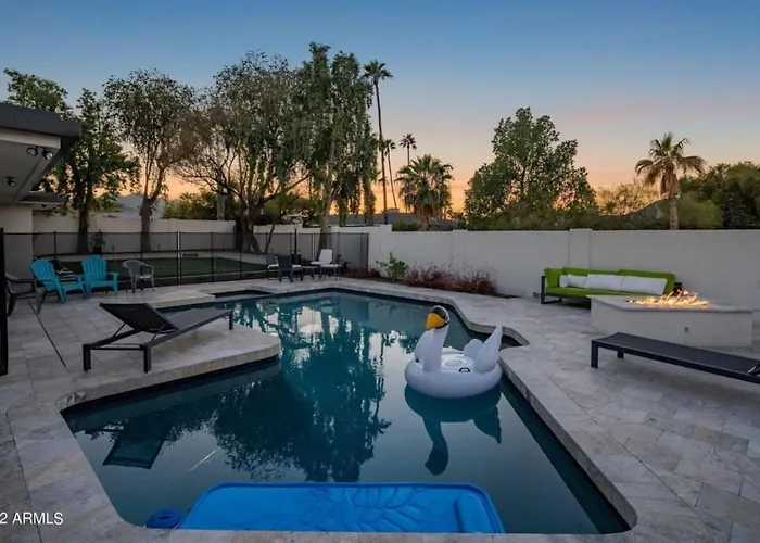 4 Bedroom With Pool And Golf Cart Near Scottsdale Ferienhaus Phoenix