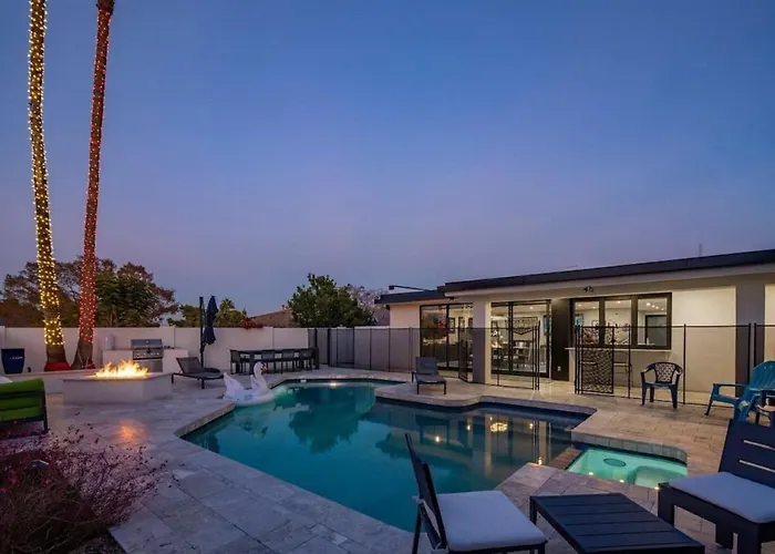 Ferienhaus 4 Bedroom With Pool And Golf Cart Near Scottsdale Phoenix